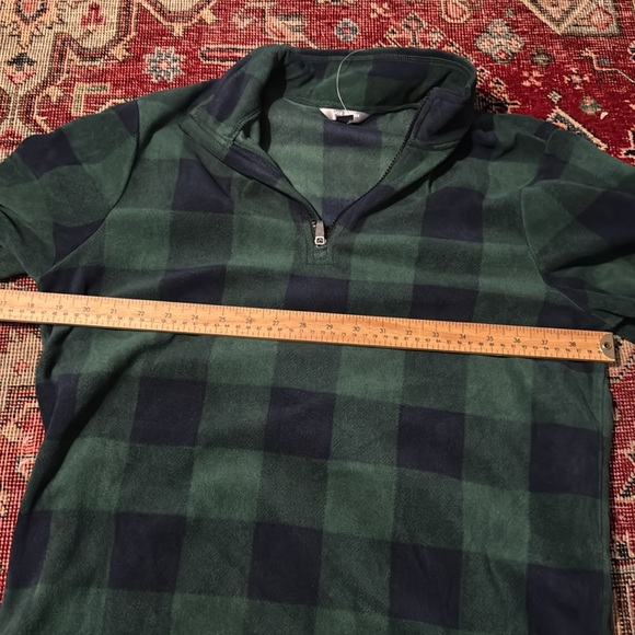 Joe Fresh Plaid Fleece NWT - Picture 2 of 7